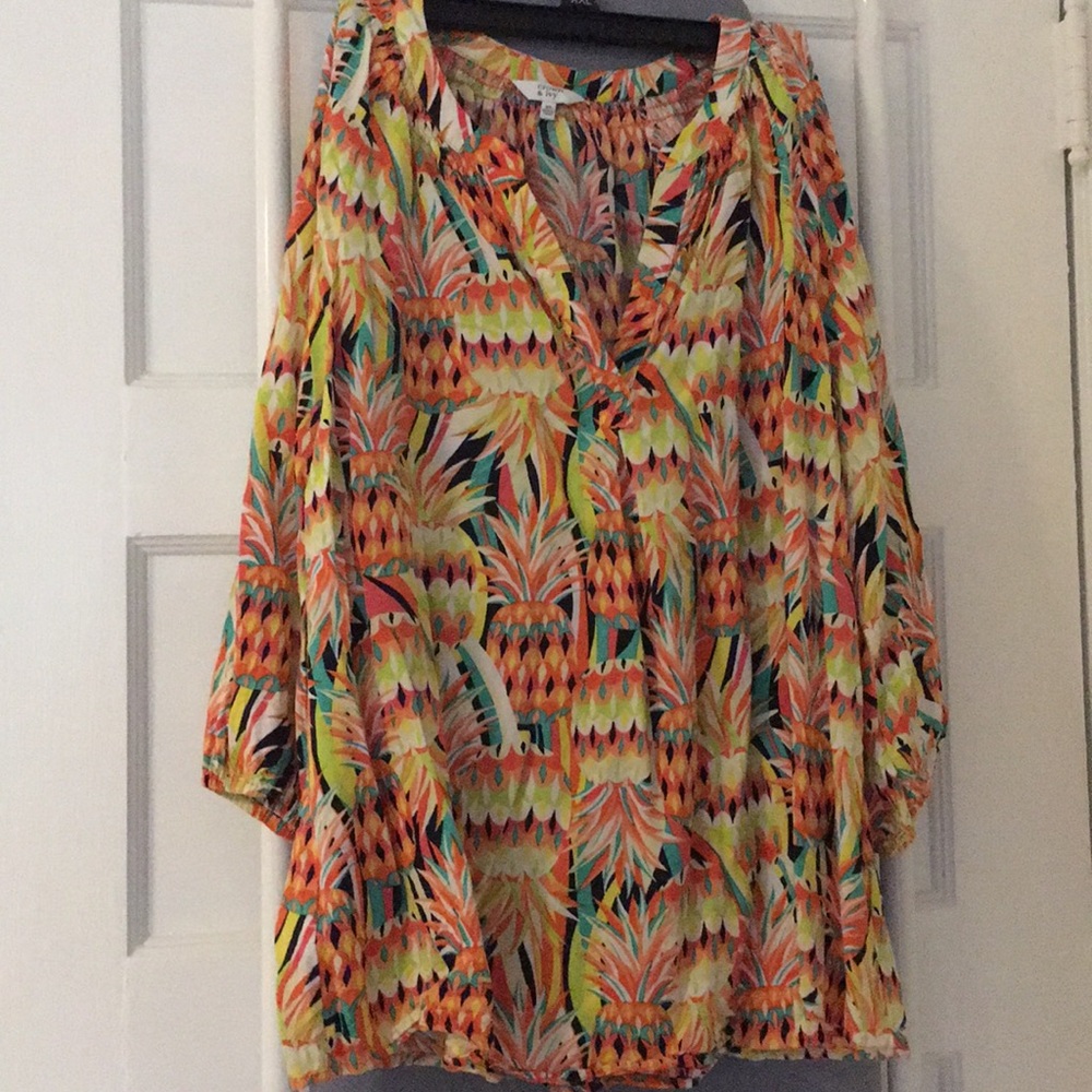 Crown & Ivy Top-Sz XL